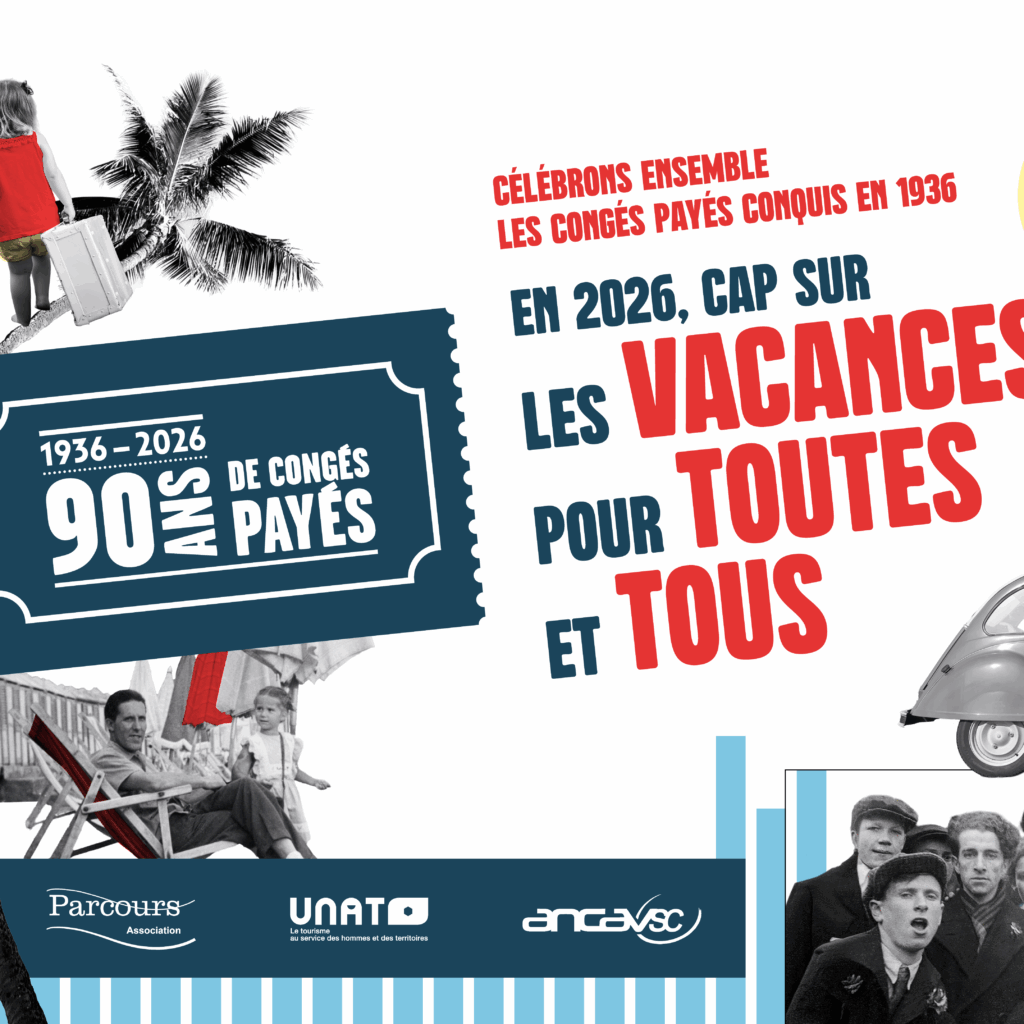 90 ans conges payes banniere 1920x1080 logo ticket bleu fonce