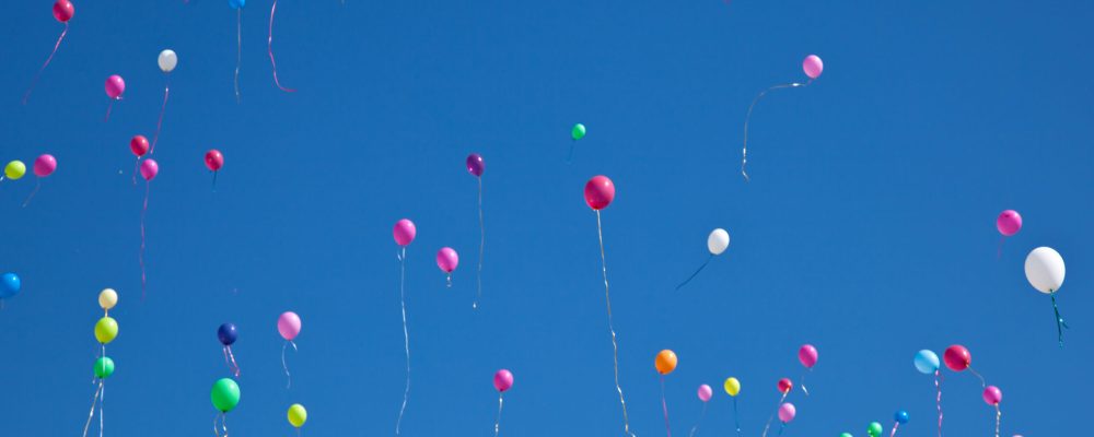lâcher de ballons